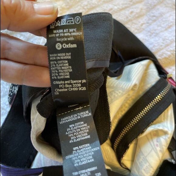 LIMITED COLLECTION Geometric Colorful Cotton Pencil Skirt.Size UK 12 =M - Picture 8 of 11